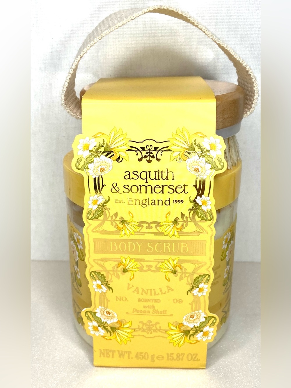 Asquith & Somerset vanilla Scented Body Scrub (Orange)